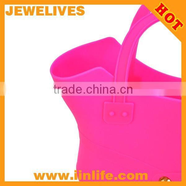 Fashion design silicone shopping bag from OEM factory