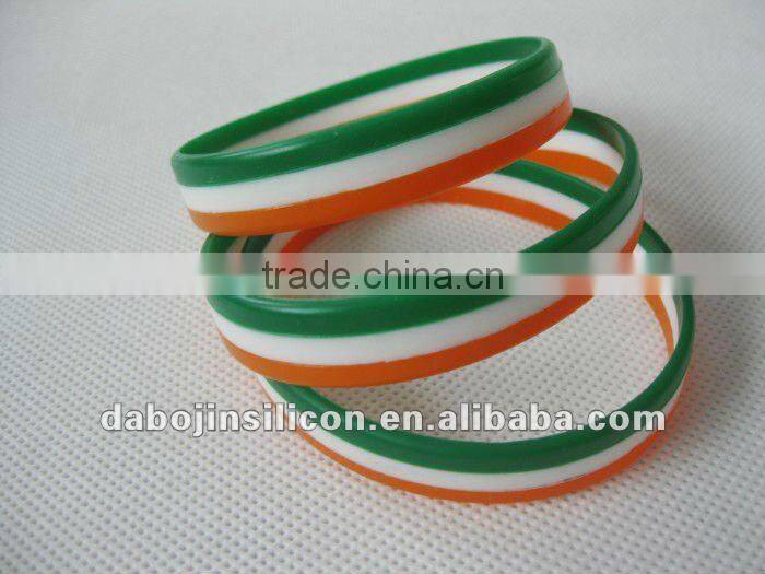 Ireland flag silicone bracelet