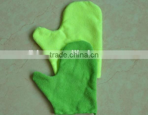 Industrial Home Cleaning Cloth Microfiber Hand Mitt