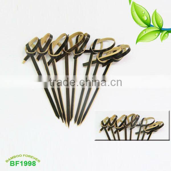 bamboo knot picks with color