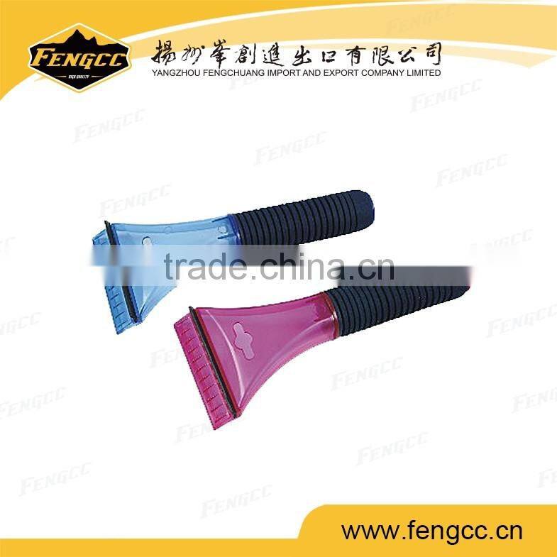 Cheap custom logo printed plastic promotional mini ice scraper