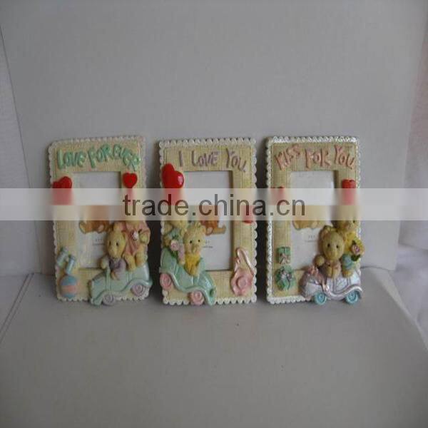 Resin dog ornaments valentine's day