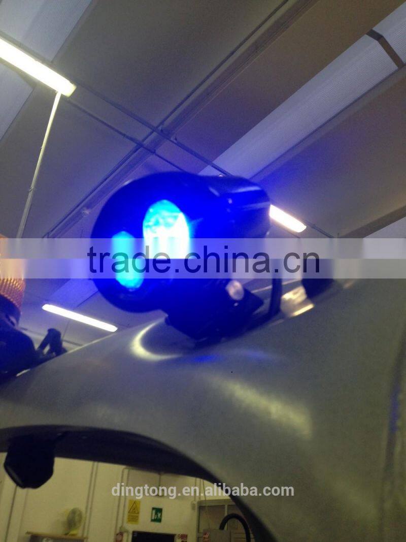 6W Blue Signal Light Oval Forklift Lamp 58v 110v Blue Led Spot Work Light