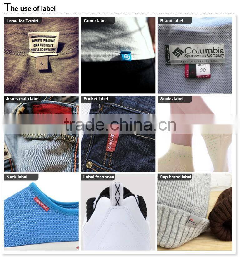 China Alibaba Precise Detail White Label for Clothing