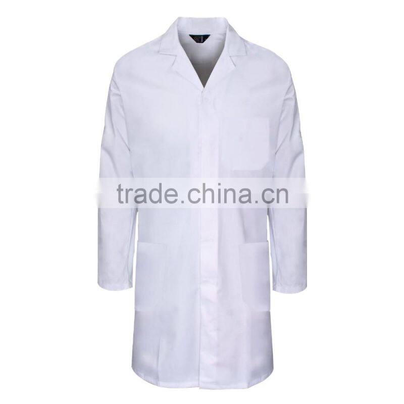 cotton white hospital medical lab coat in uniforms