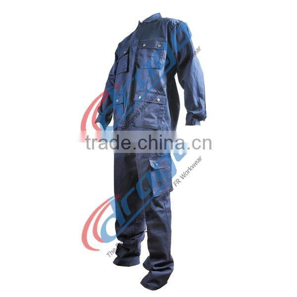 EN11612 100% cotton anti-flame suit supplier