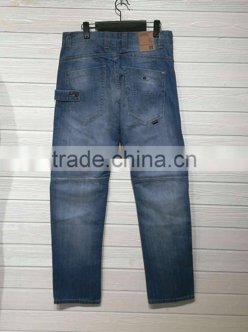 Wholesale price GZY Trousers Modern Designer Straight Jeans Men's Work Jeans In Bulk stock