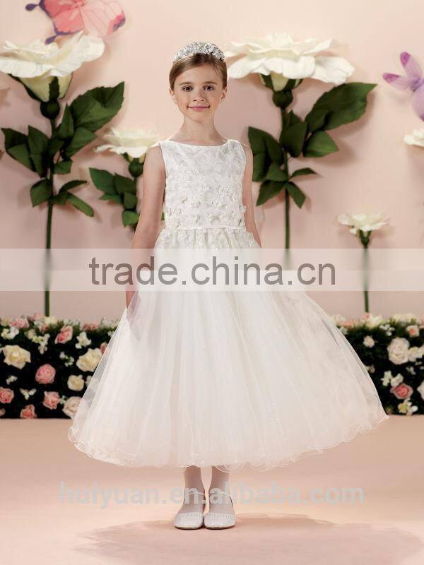 2015 new design fashion baby girl party wear dress
