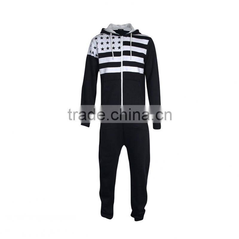 OEM high quality custom made print mens sports adult onesie
