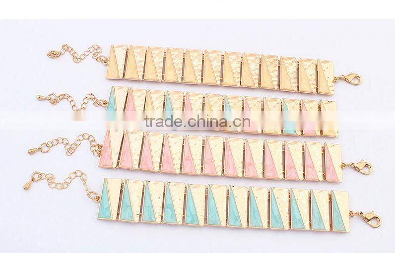 Restoring ancient ways punk bracelet female personality geometry joker alloy bracelet bracelet