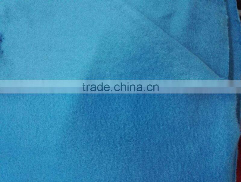solid color polar fleece fabric stock for garment various colors