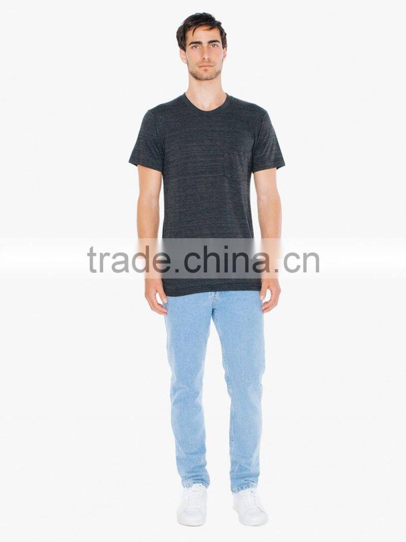 young man gym running tshirt heather color track t shirt