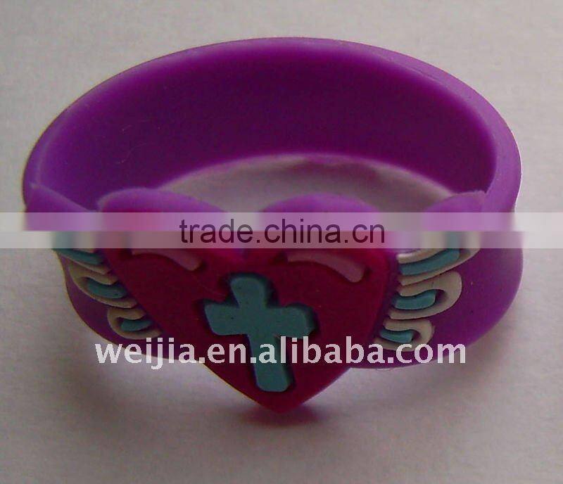 3D silicone bracelet