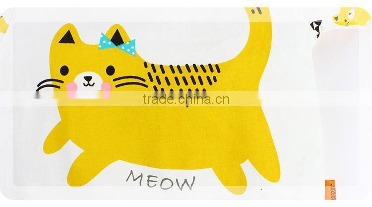 OEM Service cartoon printing 2 pcs short sleeve children wear set baby clothes