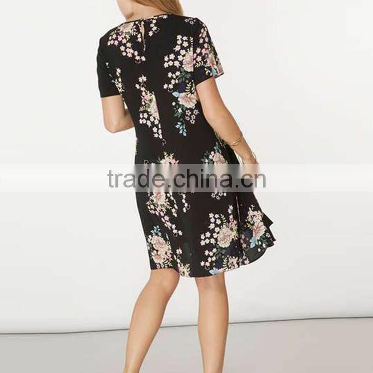 Oriental Floral Tea Maternity Dress Clothes Manufacturers