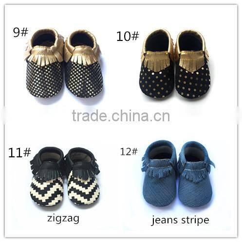 genuine leather baby shoes suede baby moccasins