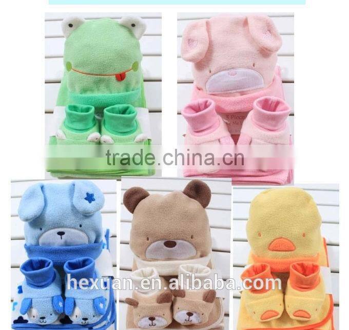 3PC Bundle-me-up set ,Mesh bag baby Baby gift set,
