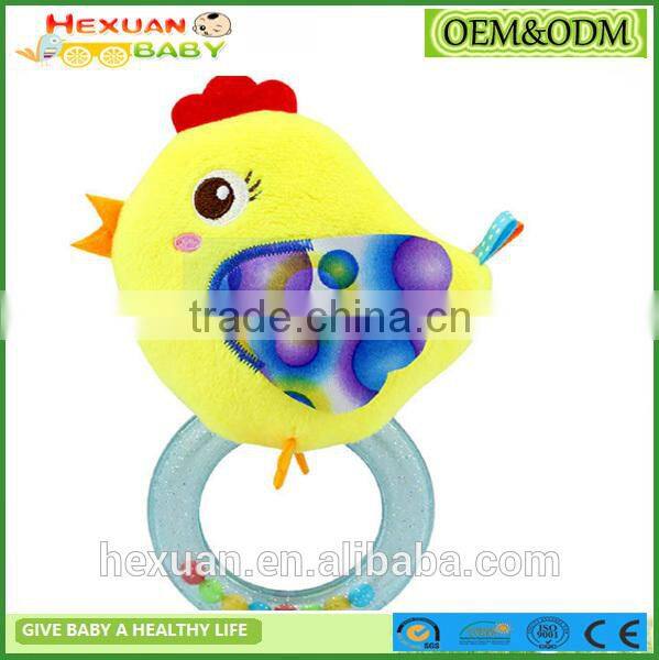 New High Quality Baby Wrist Rattle Toy Plush Hand Bell Ring For Infant