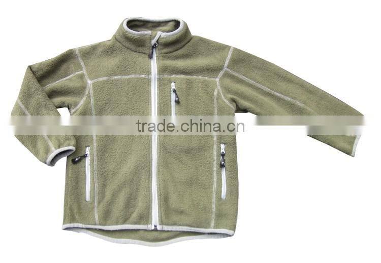 Casual kids outdoor wear kids polar fleece coat sport polar children jacket