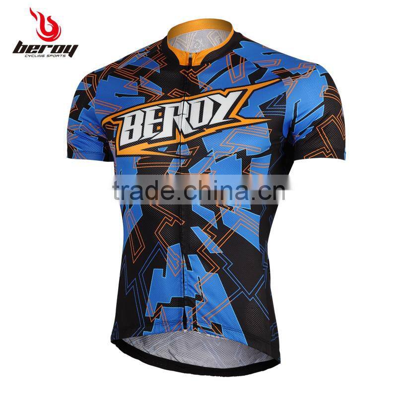 BEROY Garment Factory Wholesale Cycling Mens Shirts, Road Bike Jersey Cycling