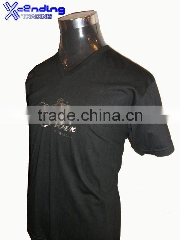 Xcending X-T008 Men's V-Neck Brand T-Shirt