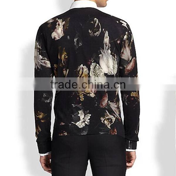 latest sweater flower full print designs for men