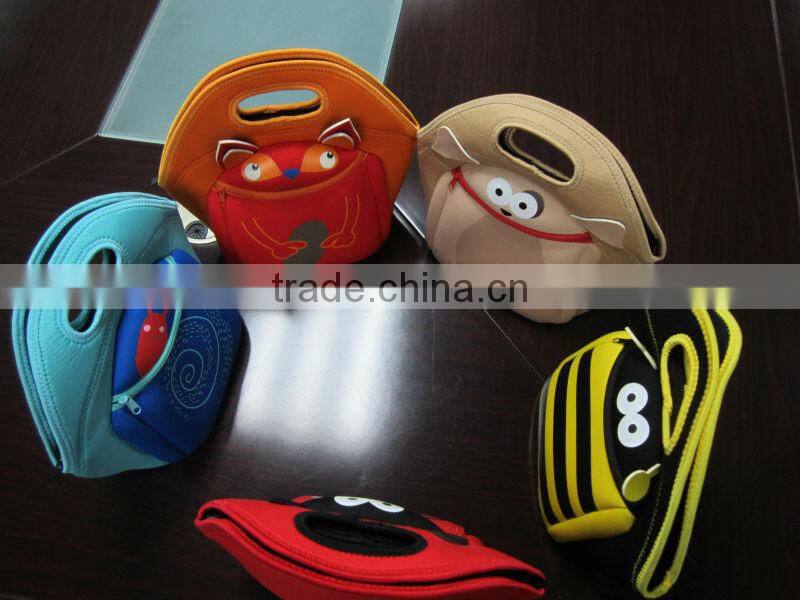 GR-W0071 popular neoprene insulated lunch bag for kid