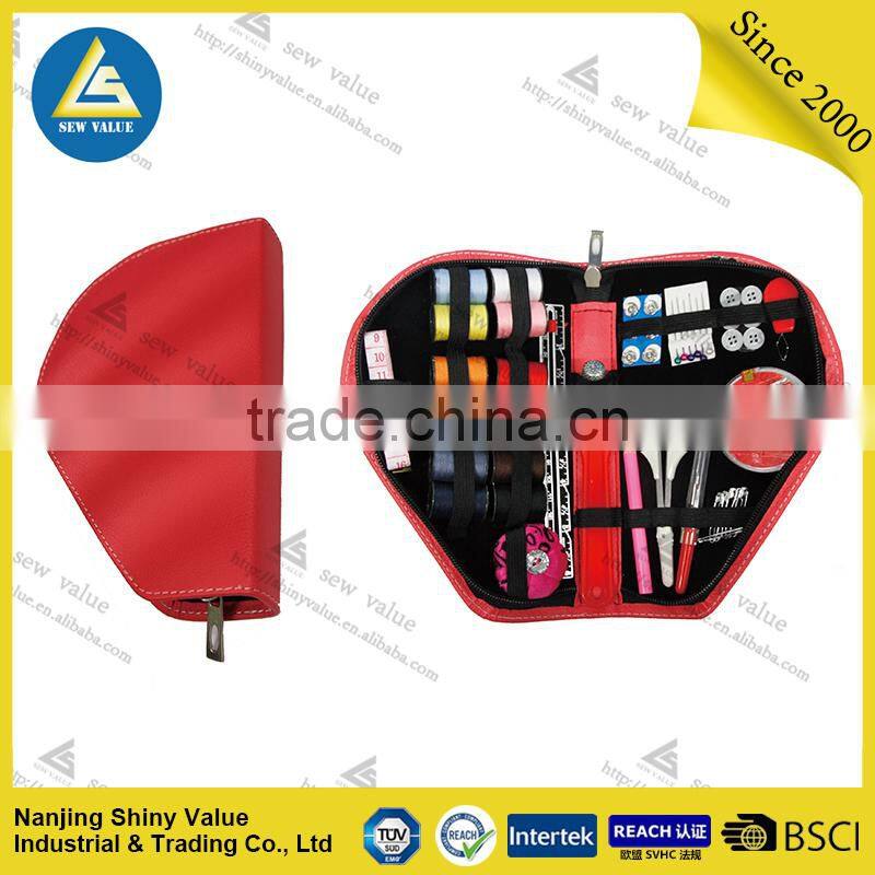 Shiny Value New Design Travel Sewing Kit with 53pcs sewing accessories