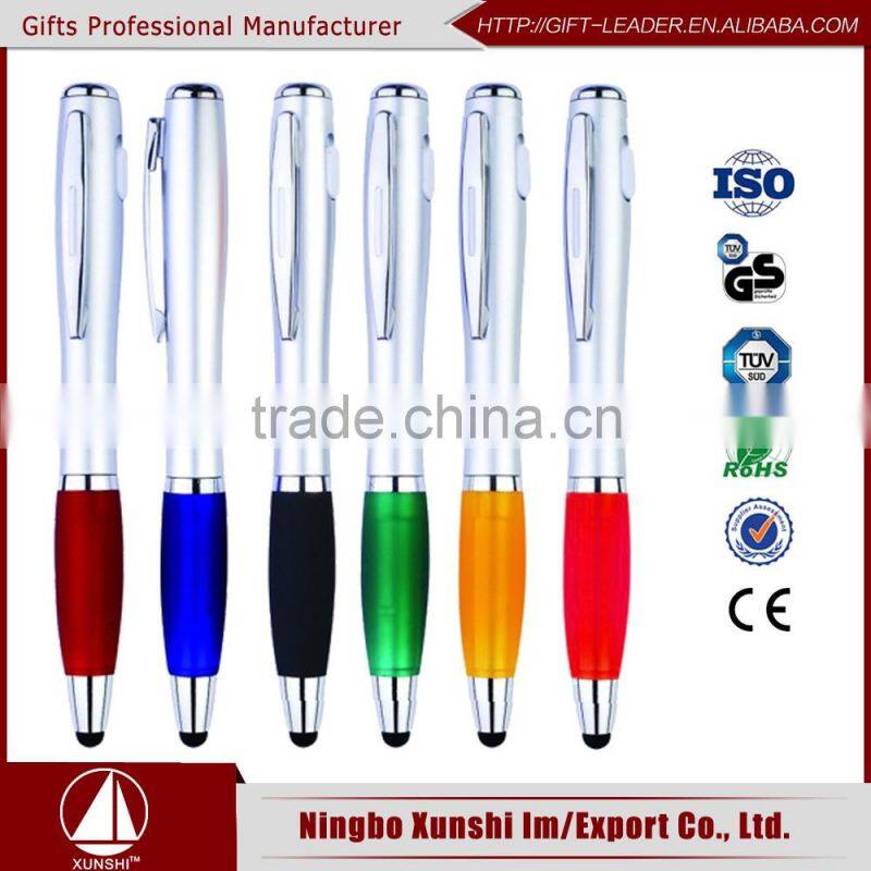 Custom stylus plastic ball pen new products 2016