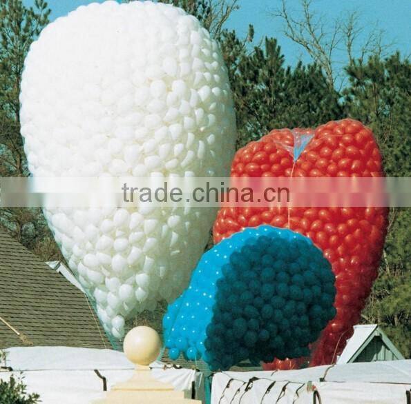 1500 Size 10inch Balloon Drop Net for Romantic wedding/Valentine's Day,Release net wholesale