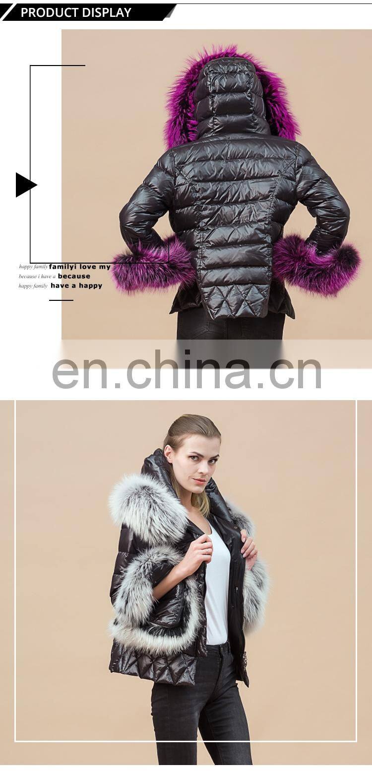 Stable Quality Western Jackets Feather Inside Modern Dressy Down Jacket