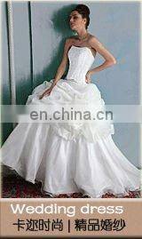 EB072 removable trailing exquisite exotic wedding dress
