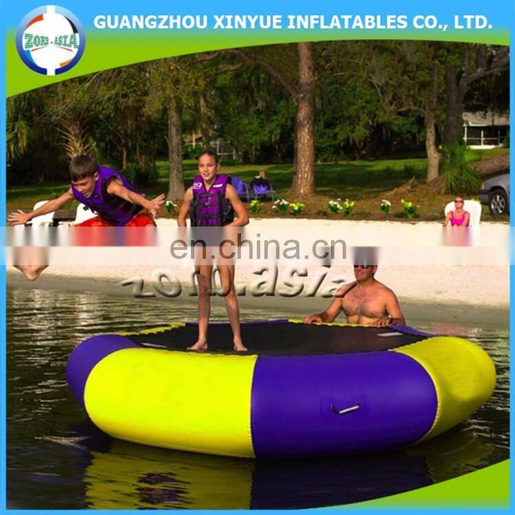 Hot selling inflatable dbx water trampoline
