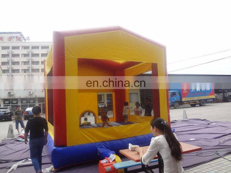 HI Funny and new style game 0.55mm PVC inflatable bounce castle moon castle commercial inflatable castle bouncy slide for kid