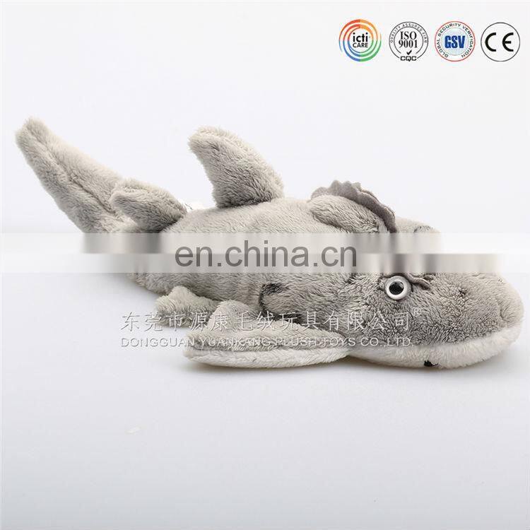 Fashion cute plush alligator toy for kids made of plush fabric