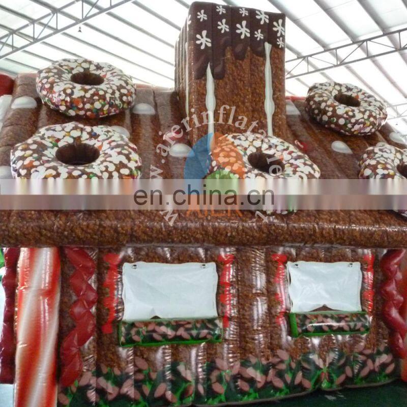 Used inflatable Christmas snow house, inflatable tent price, inflatable Christmas tent for sale