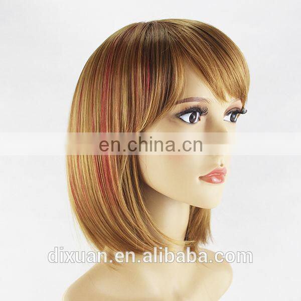 7A Hot short bob cut wigs with baby hair glueless virgin brazilian short full lace human hair wigs
