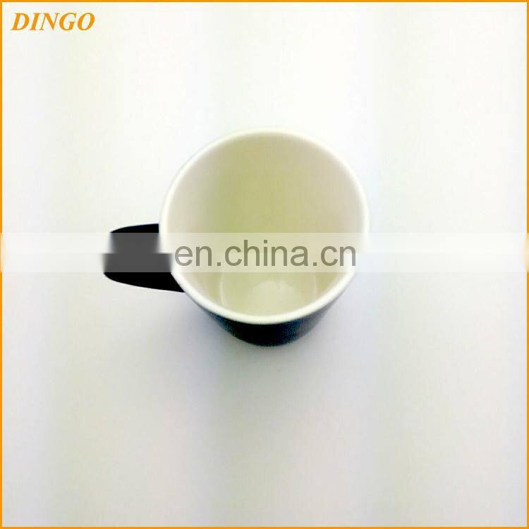 custom cheap coffee mugs sublimation printing 11oz dark blue blank ceramic mug