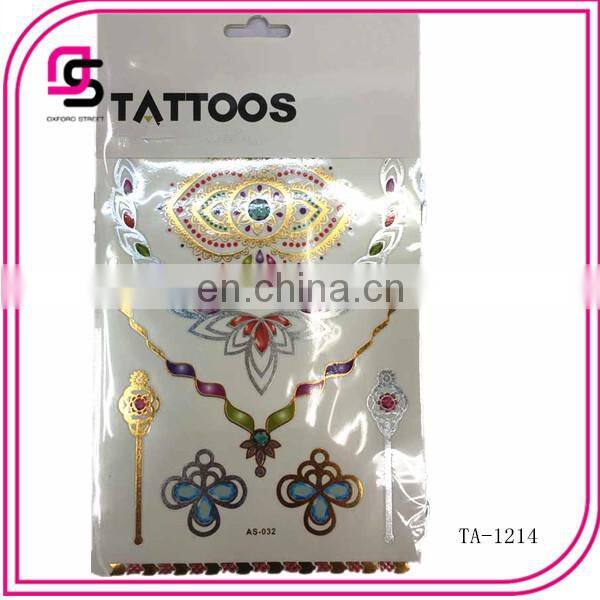 body art water transfer printing tattoo sticker from yiwu china 2015