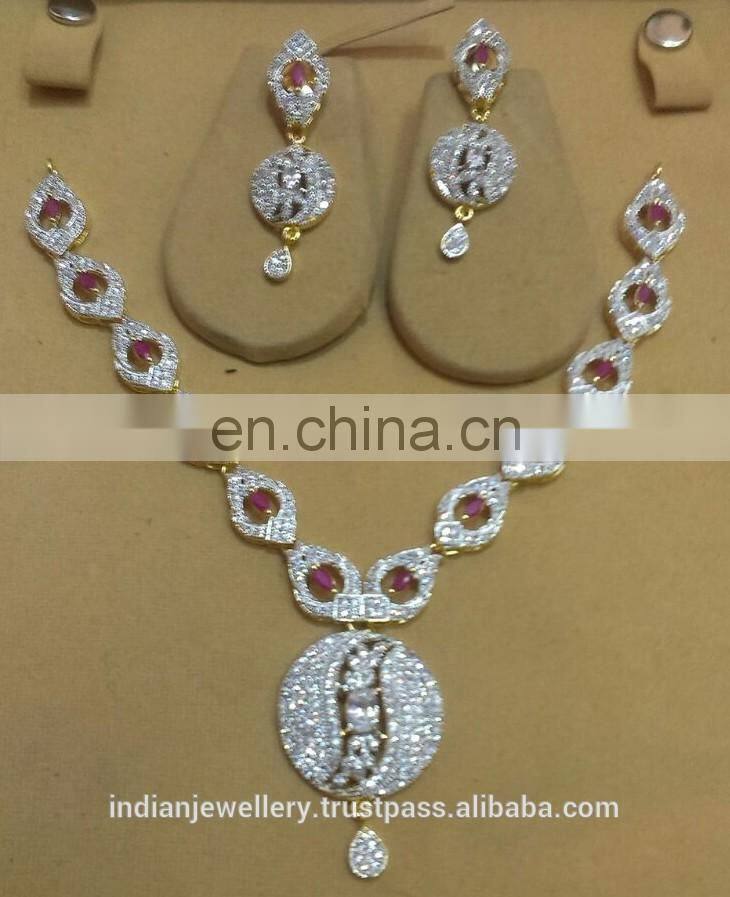 Cubic zircon rhinestone Jewelry manufacturer, Cubic Zircon rhinestone Jewellery exporter