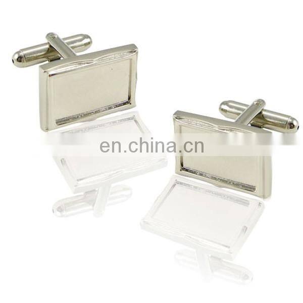 custom metal Clock / Watch Cufflinks