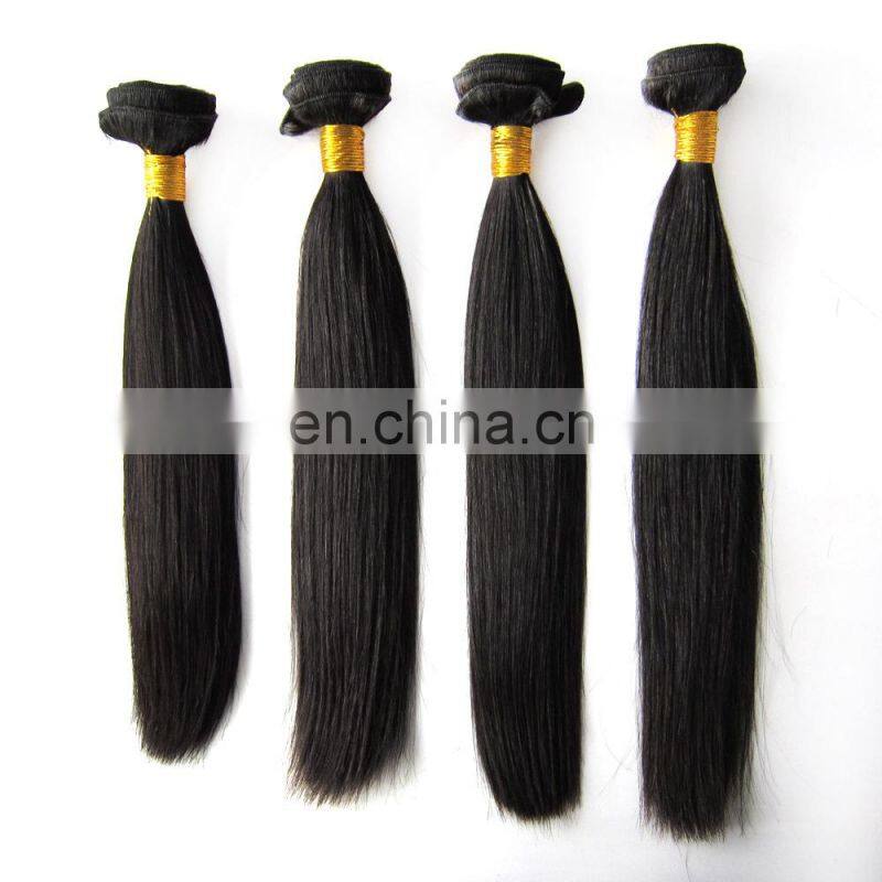8A virgin hair straight hair 100% natural original brazilian human hair for black women
