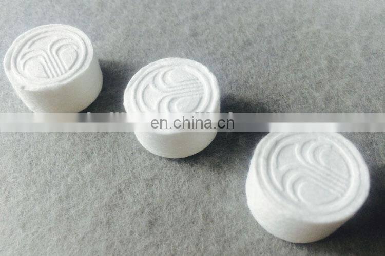 white antimicrobial 100% viscose nonwoven promotional compressed magic coin napkins with OEM&ODM logo