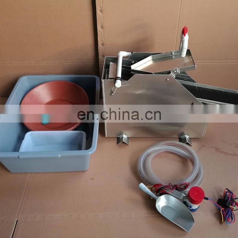 portable recovery gold mining machine from river