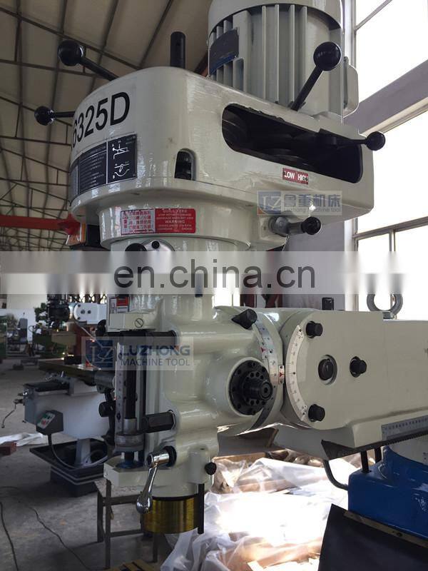 X6325D China Small Metal Vertical Turret Milling Machine