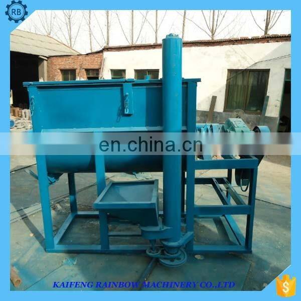 Batch working large capacity cement concrete mixer