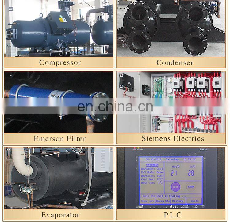 water coled chiller screw type