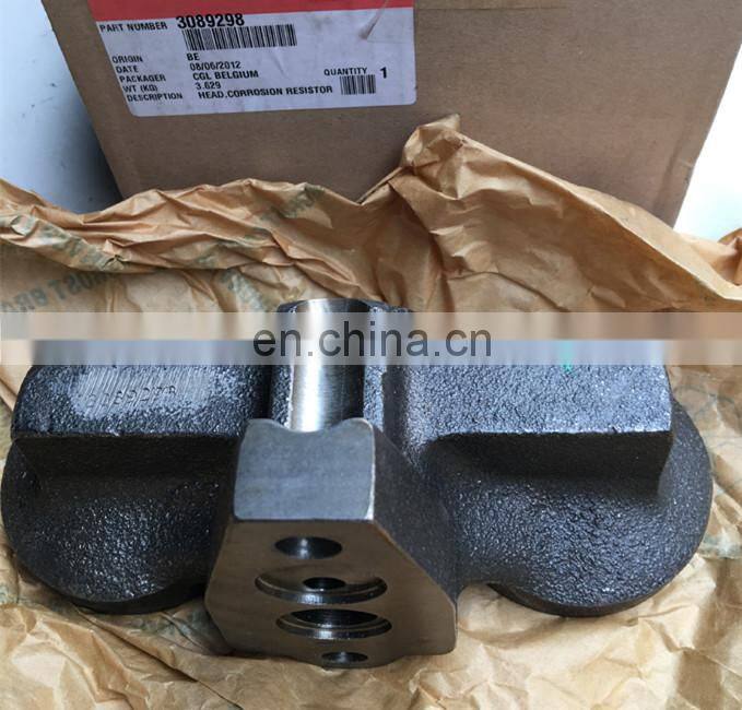 Construction Machinery Engine Parts QSK45 Corrosion Resistor Head 3089298