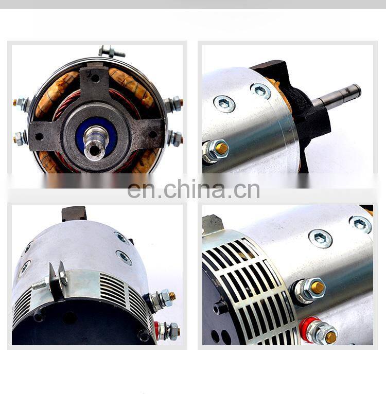 1.2KW Electrical 24 Volt DC Motor