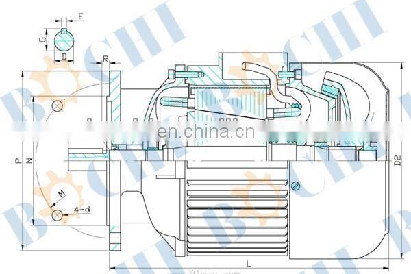 Chinese motor price small electric dc motor